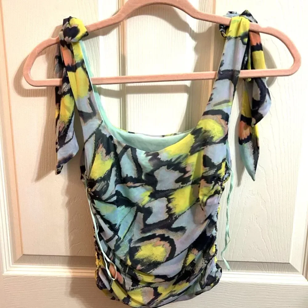 NWT Free People Multi-Colored Tank - Picture 2 of 6